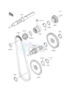 KAF 300 A [MULE 500] (A1) [MULE 500] drawing TRANSMISSION