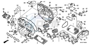 CB600FA9 Australia - (U / ABS) drawing AIR CLEANER