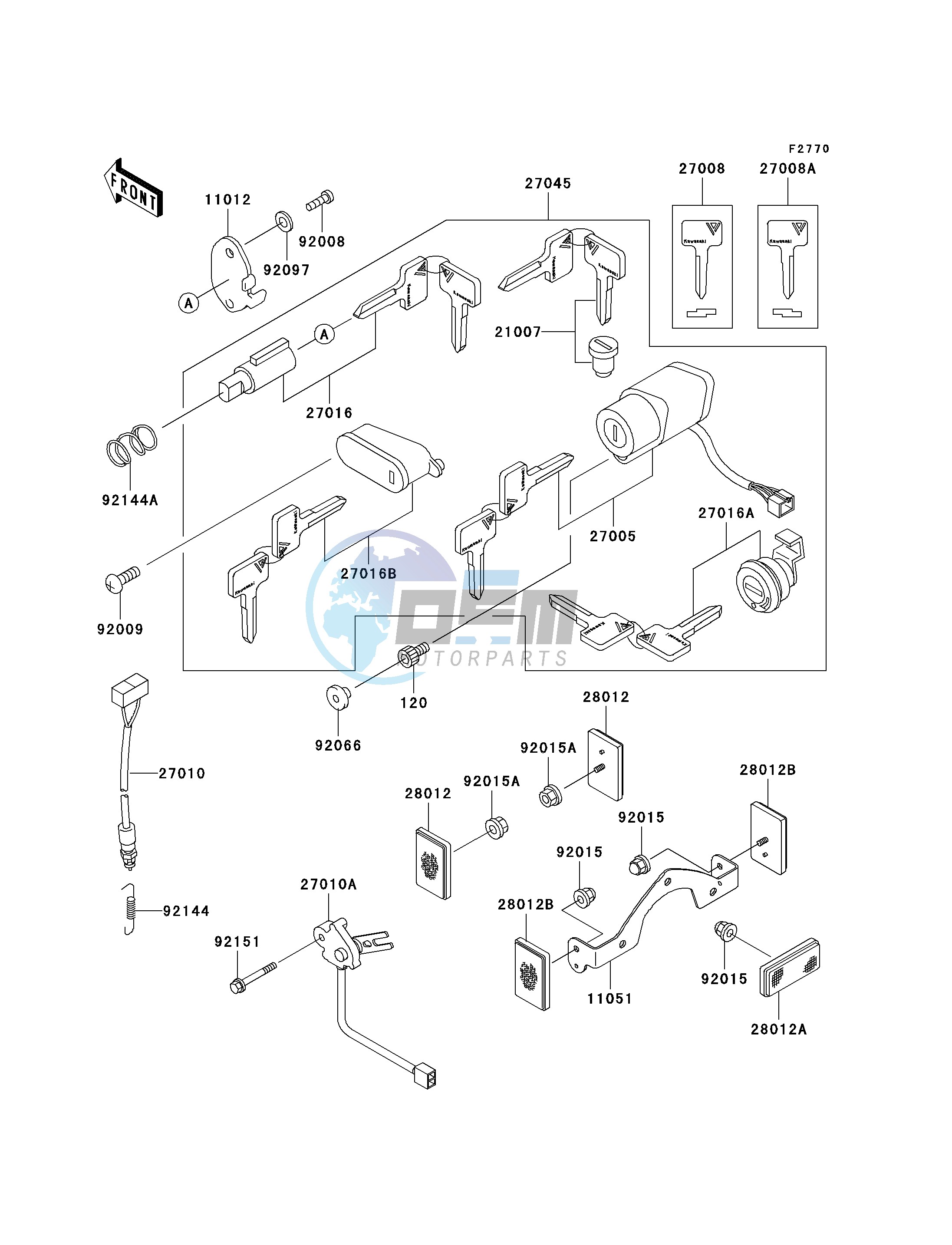 IGNITION SWITCH_LOCKS_REFLECTORS