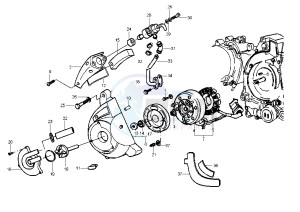 X9 200 drawing Flywheel magneto