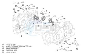 Pegaso 650 ie drawing Crankcase II