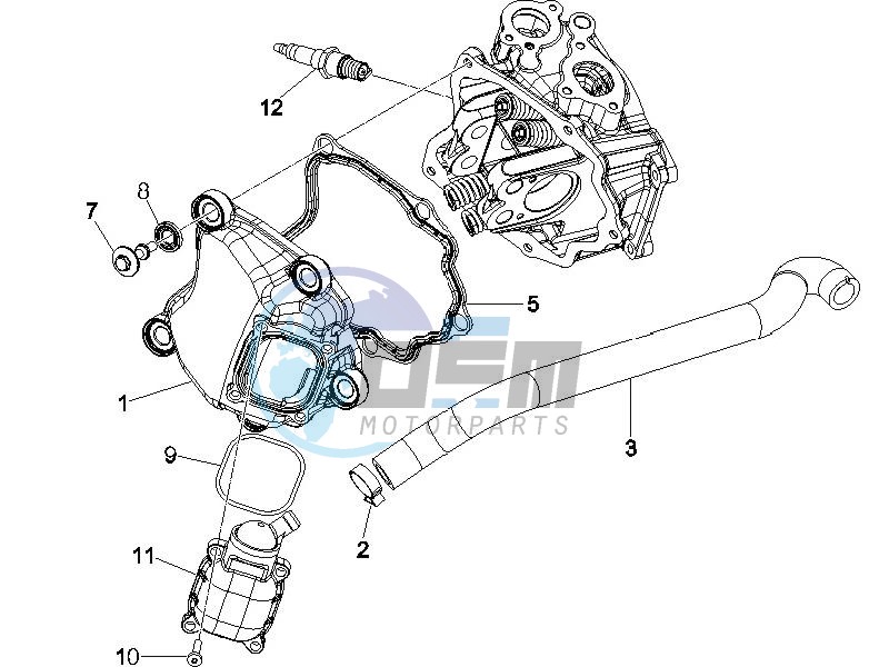 Cylinder head cover