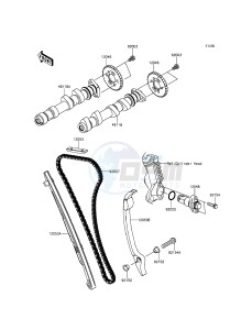 VULCAN S EN650AGF XX (EU ME A(FRICA) drawing Camshaft(s)/Tensioner