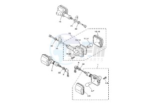 SR 125 drawing FLASHER LIGHT