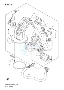 GSF1250 (E2) Bandit drawing FUEL PUMP