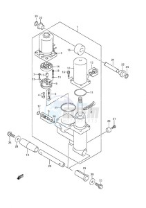 DF 40A drawing Trim Cylinder