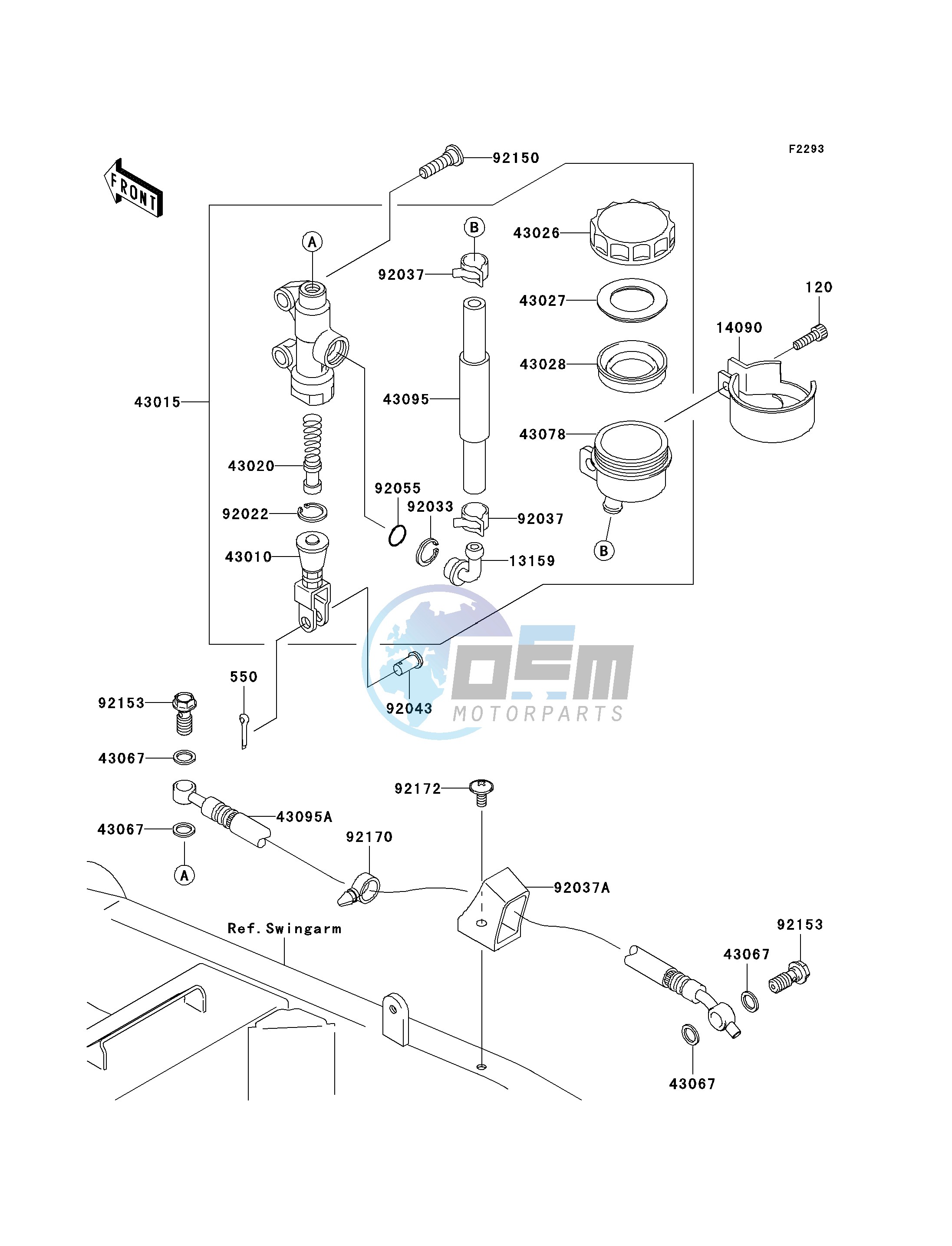 REAR MASTER CYLINDER