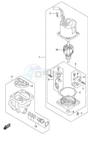 DF 150A drawing PTT Motor