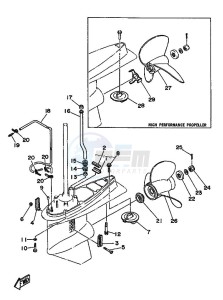 L130BETO drawing PROPELLER-HOUSING-AND-TRANSMISSION