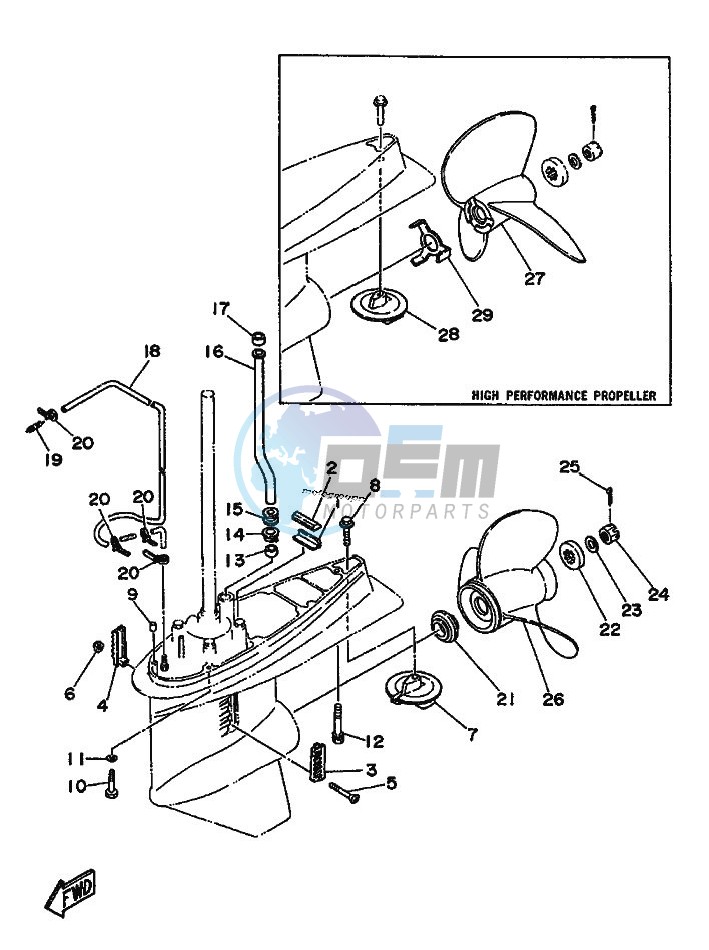 PROPELLER-HOUSING-AND-TRANSMISSION