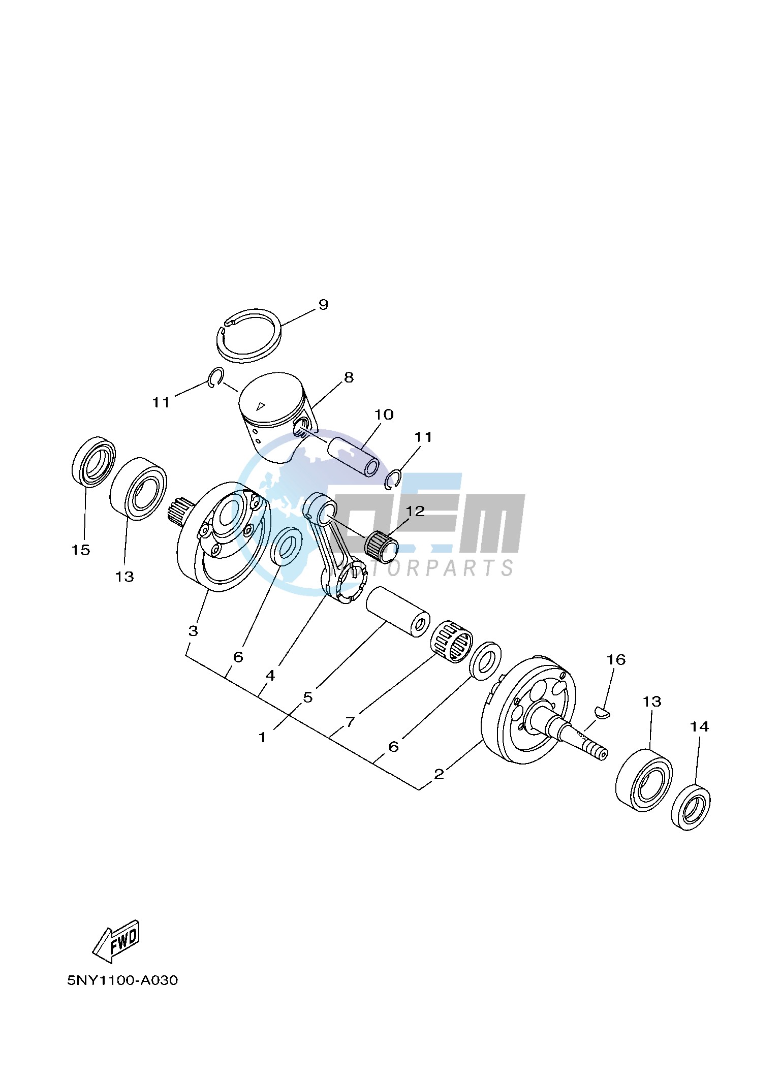 CRANKSHAFT & PISTON