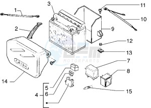 H at K 50 drawing Battery - Relais