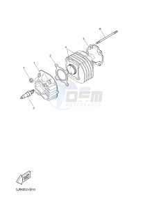 YN50 OVETTO (2APJ 2APJ) drawing CYLINDER