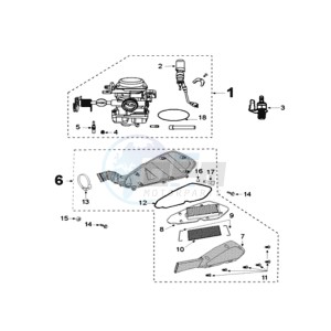 KISBEE U A drawing CARBURETTOR