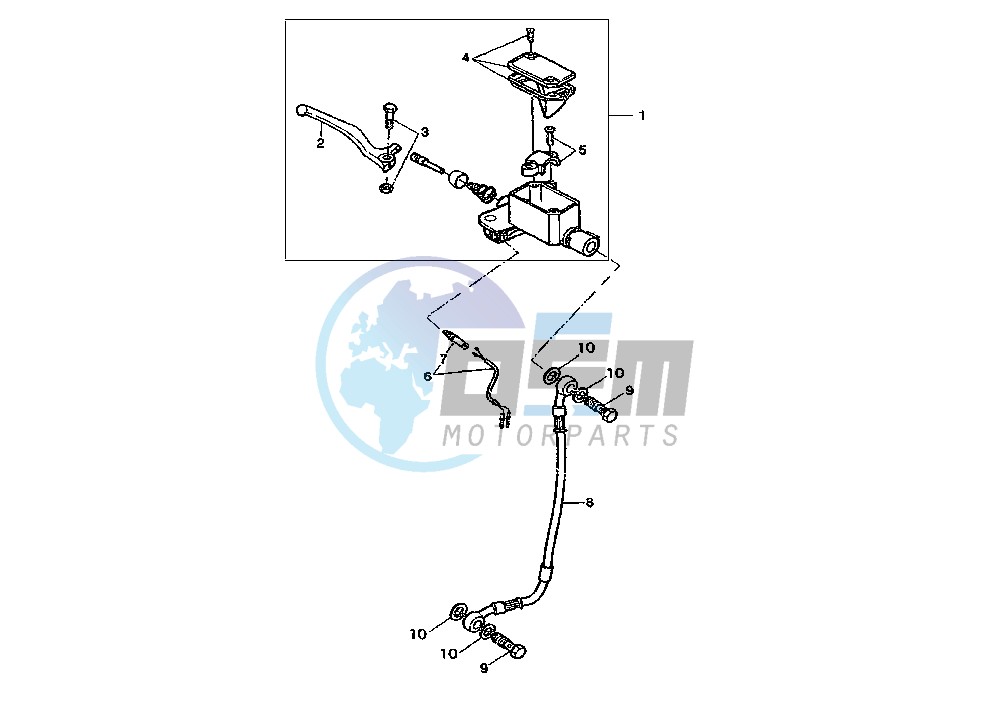 FRONT MASTER CYLINDER