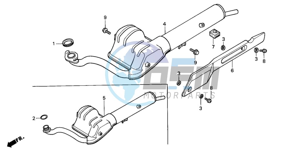 EXHAUST MUFFLER