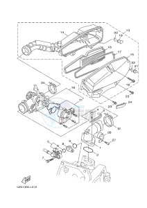 HW125 XENTER 125 (53B5) drawing INTAKE