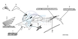 CB1000RA9 Australia - (U / ABS) drawing MARK