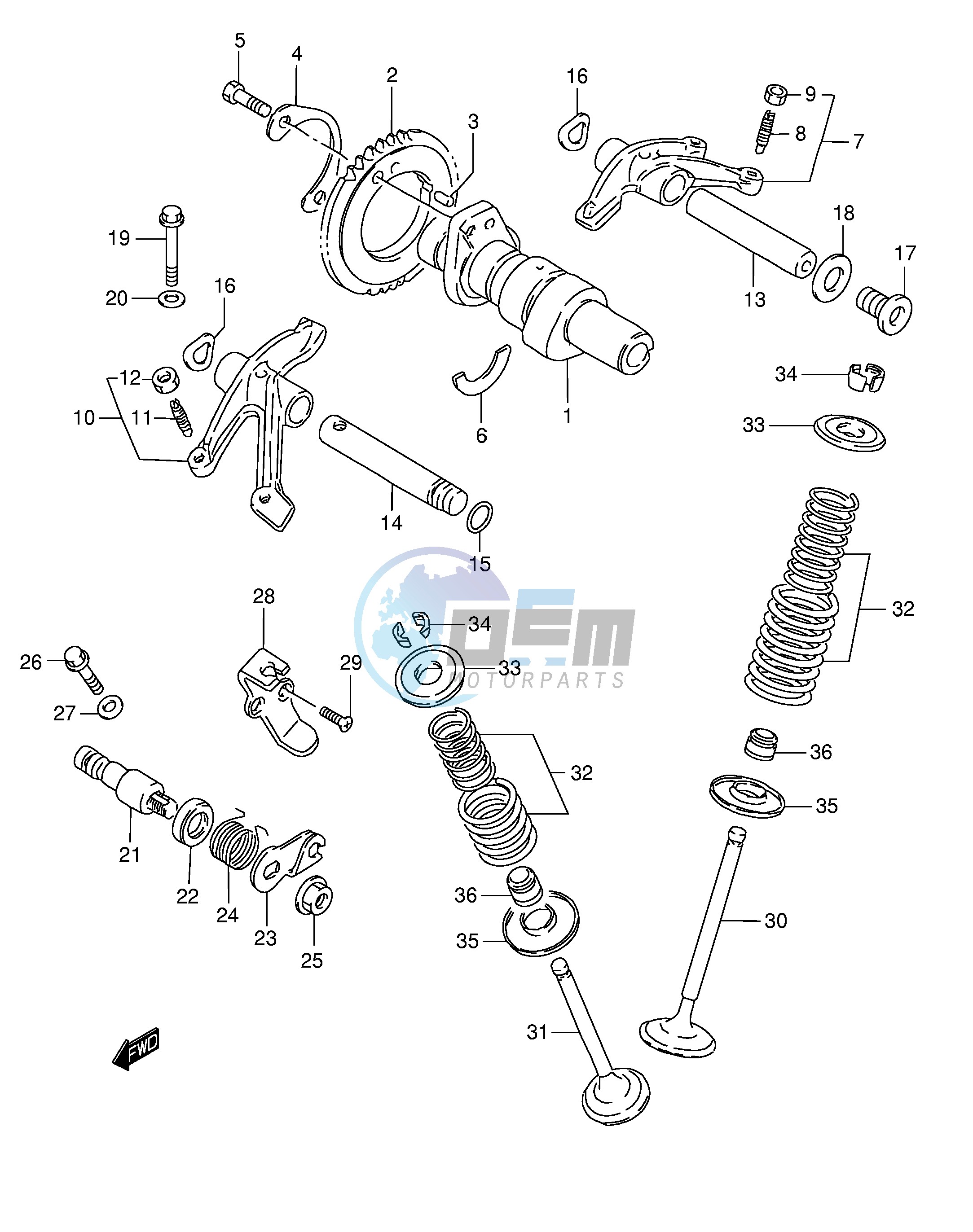 CAM SHAFT VALVE