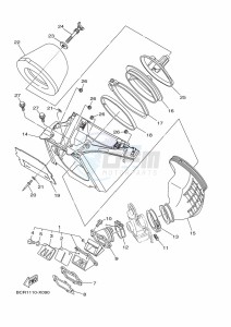 YZ250 (BCRD) drawing INTAKE