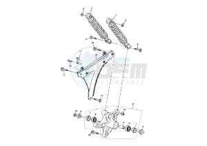 YP MAJESTY 125 drawing REAR SHOCK ABSORBER MY02