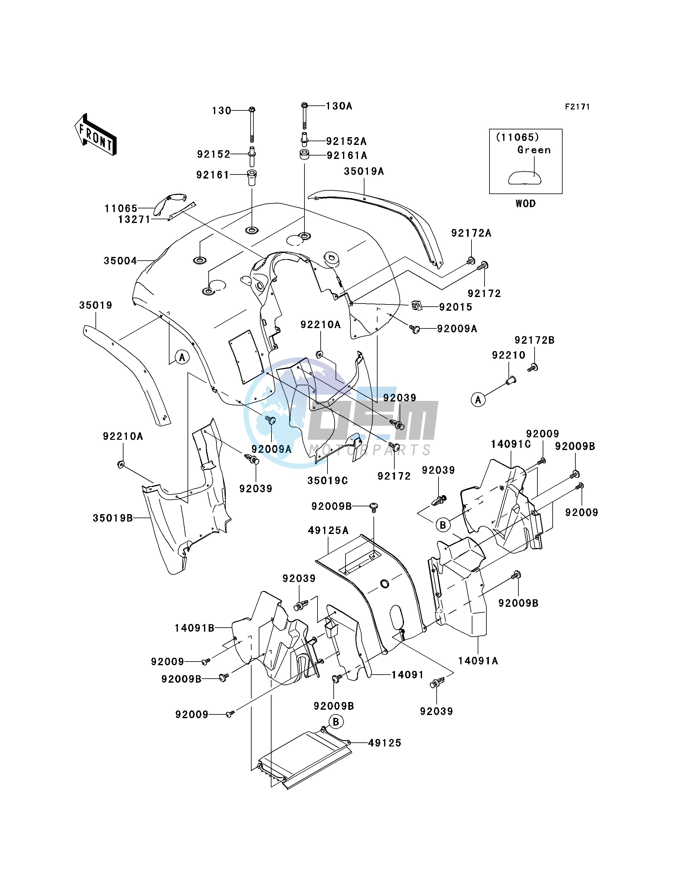 FRONT FENDER-- S- -