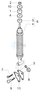 Fly 150 4t drawing Rear Damper