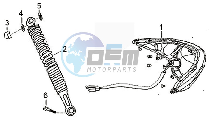 TAIL LIGHT - REAR SUSPENSION