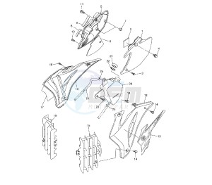 WR F 250 drawing SIDE COVERS