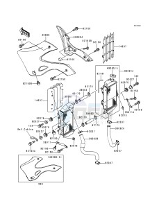 KX 250 L [KX250] (L1) [KX250] drawing RADIATOR