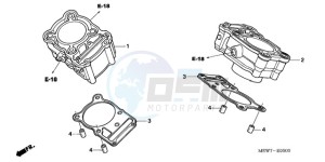 NT700VAA Europe Direct - (ED / ABS) drawing CYLINDER