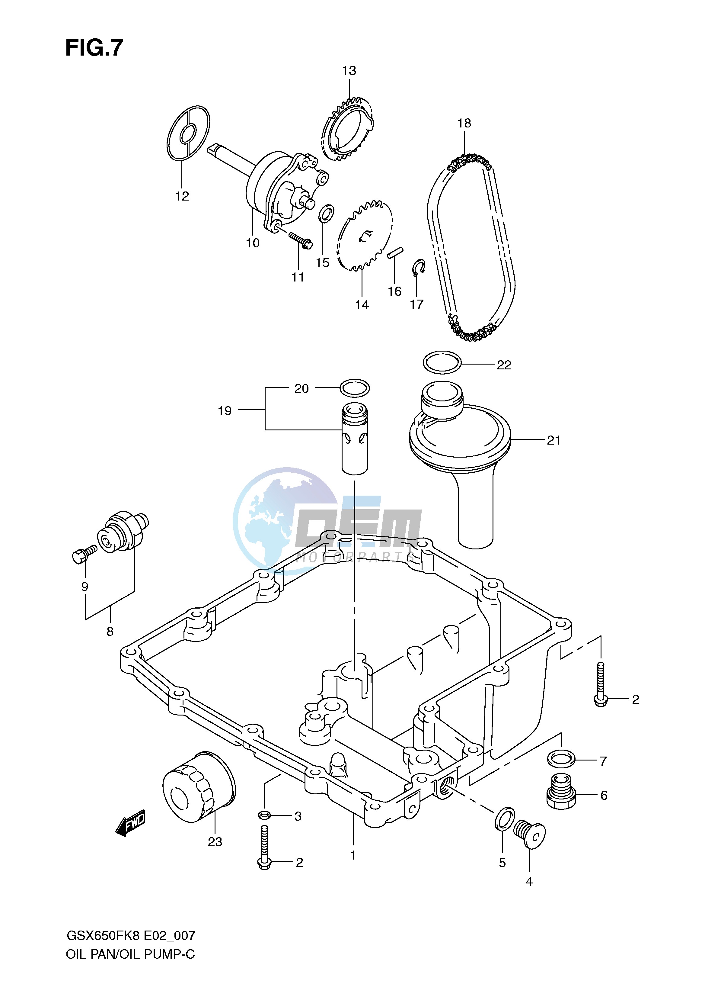 OIL PAN - OIL PUMP