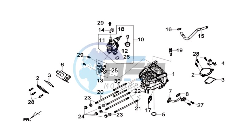 CYLINDER HEAD CPL