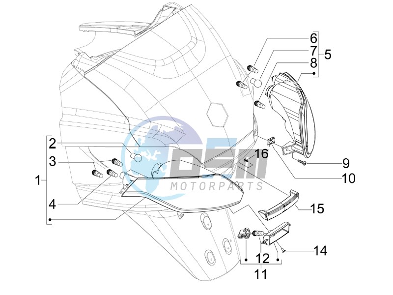 Tail light - Turn signal lamps