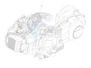 FLY 150 (APAC) drawing Engine, assembly