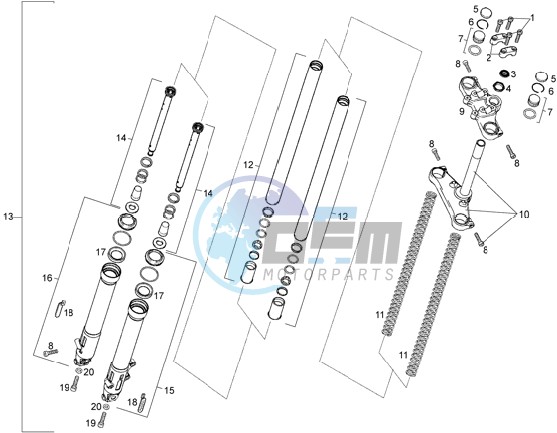 Fork assy