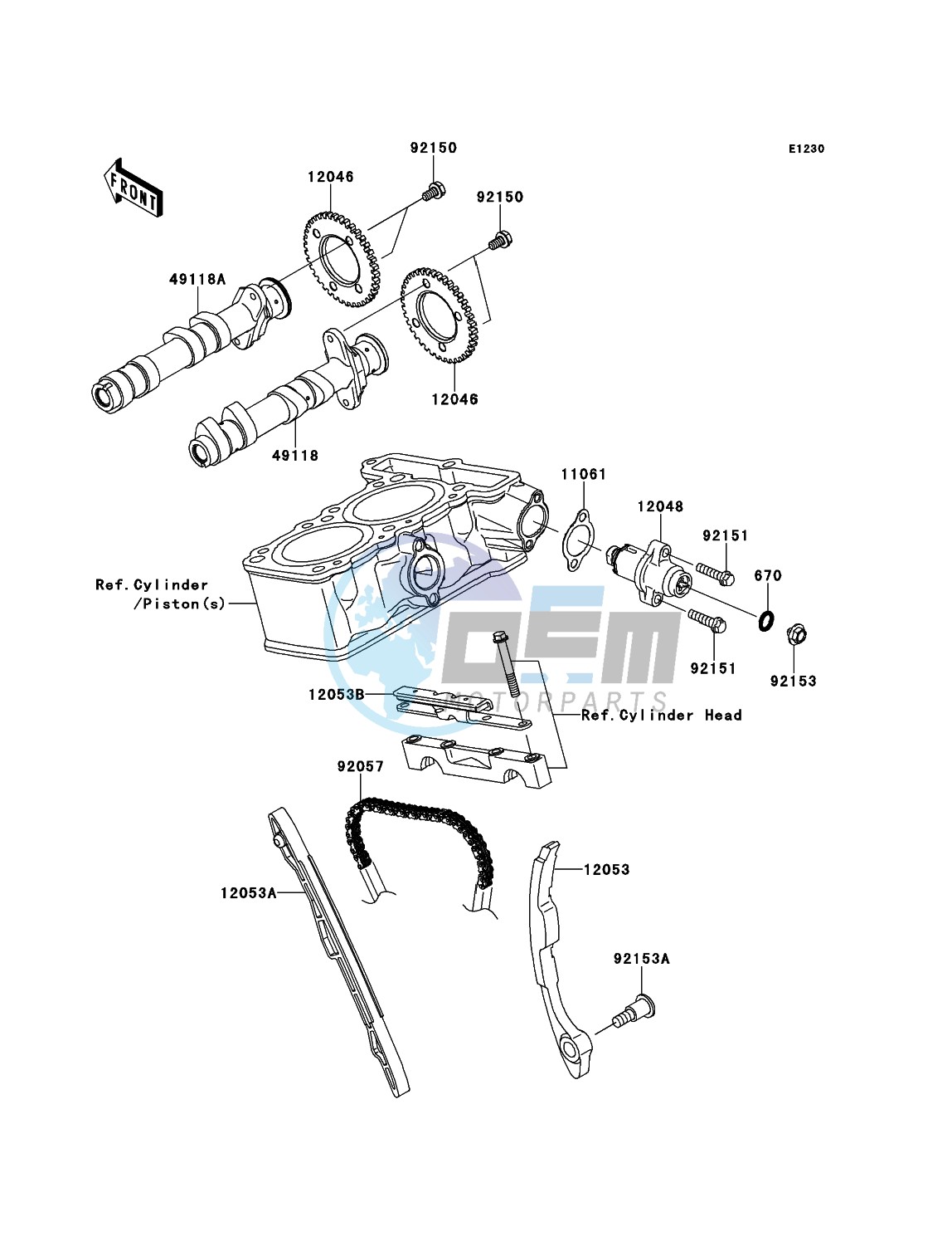 Camshaft(s)/Tensioner