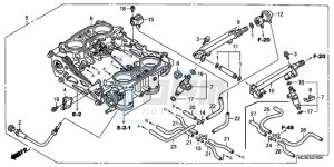 ST1300A9 UK - (E / ABS MKH MME) drawing THROTTLE BODY (ASSY.)