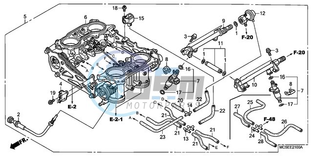 THROTTLE BODY (ASSY.)