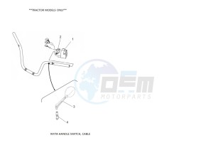 YFM700FWAD GRIZZLY 700 EPS (BLTH) drawing WVTA PERFORMANCE, LABEL