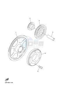 FJR1300A FJR1300-A FJR1300A ABS (B88C) drawing STARTER