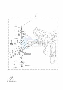 F15CEHL drawing TILLER-HANDLE