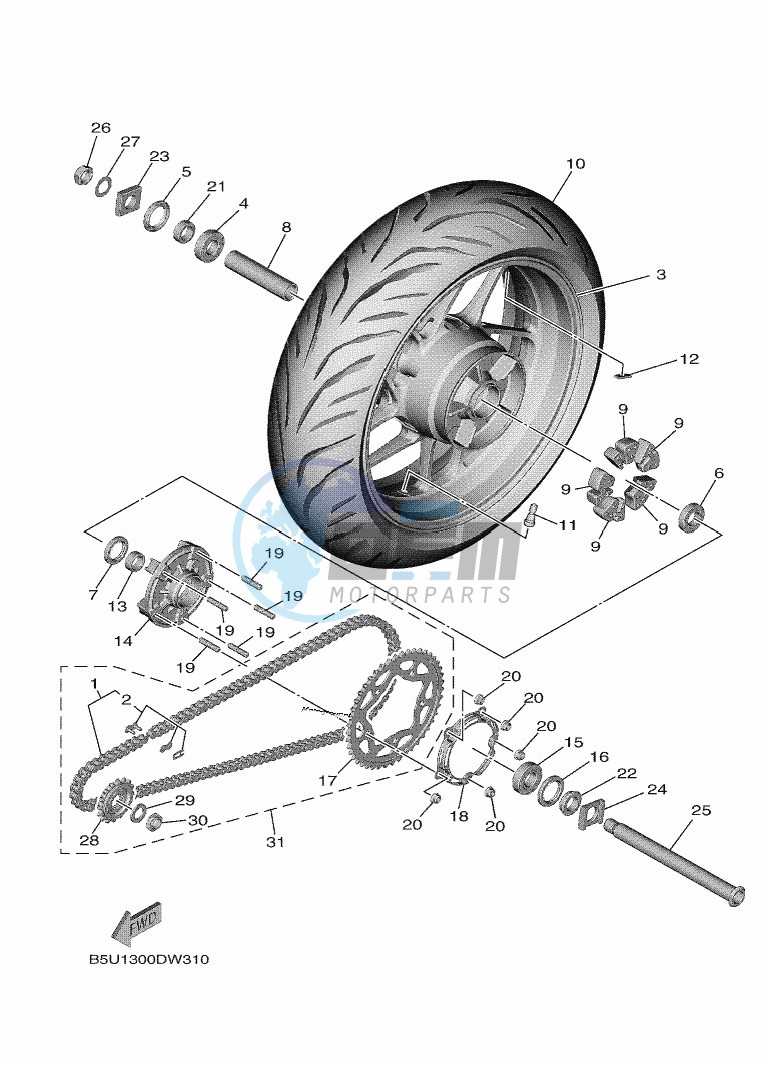 REAR WHEEL