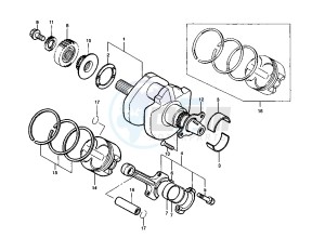 V RAPTOR 650 drawing CRANKSHAFT-PISTON