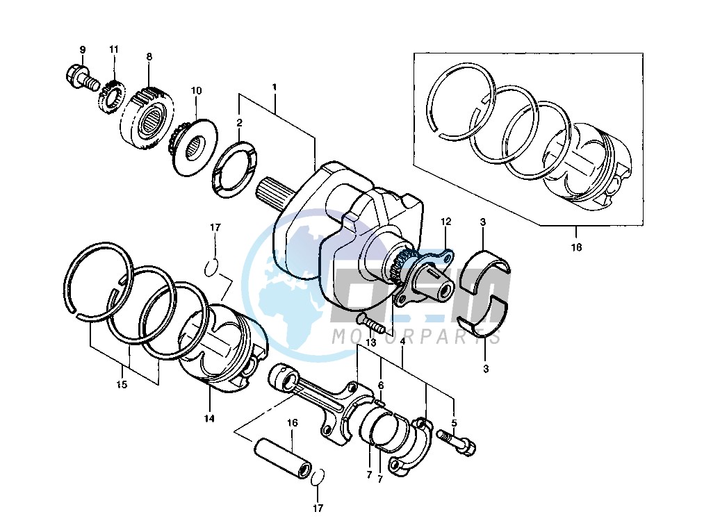 CRANKSHAFT-PISTON