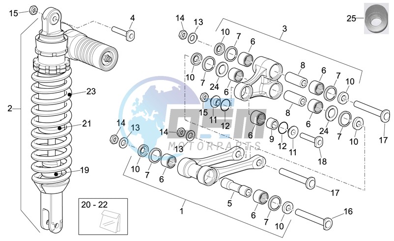 Rear Shock absorber