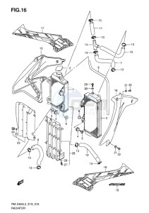 RM-Z450 EU drawing RADIATOR