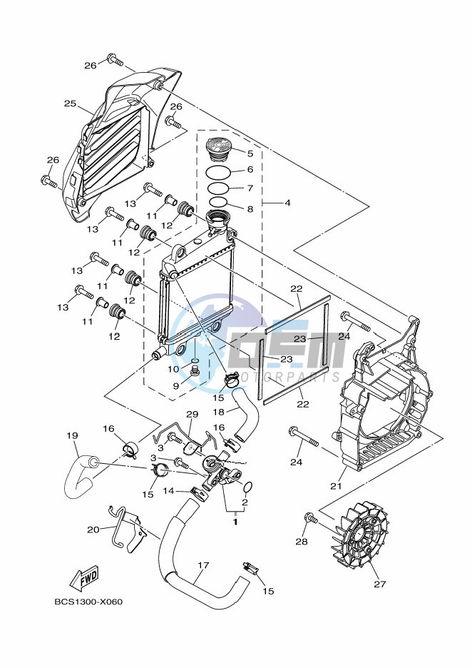 RADIATOR & HOSE