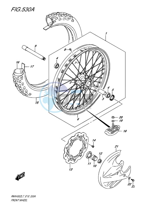 FRONT WHEEL