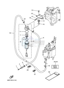 F250BETX drawing FUEL-SUPPLY-1